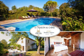 La Maison des Chênes - Piscine et grand terrain arboré dans une ambiance bucolique.